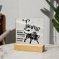 Taurus Acrylic Plaque