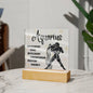 Aquarius Acrylic Plaque