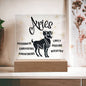 Aries Acrylic Plaque