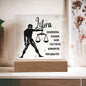 Libra Acrylic Plaque