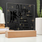 Virgo Acrylic Plaque