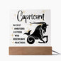 Capricorn Acrylic Plaque