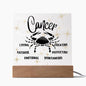 Cancer Acrylic Plaque