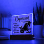 Capricorn Acrylic Plaque