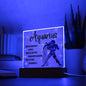 Aquarius Acrylic Plaque