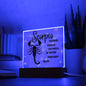 Scorpio Acrylic Plaque