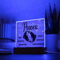 Pisces Acrylic Plaque