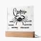 Cancer Acrylic Plaque