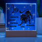 Leo Acrylic Plaque