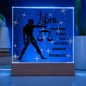 Libra Acrylic Plaque