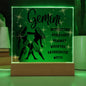 Gemini Acrylic Plaque