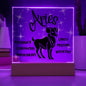 Aries Acrylic Plaque