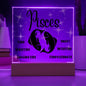 Pisces Acrylic Plaque