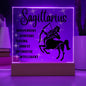 Sagittarius Acrylic