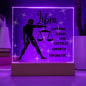 Libra Acrylic Plaque