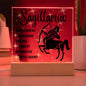 Sagittarius Acrylic