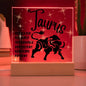 Taurus Acrylic Plaque