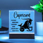 Capricorn Acrylic Plaque