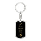 Life of the Party Sagittarius |Zodiac Dog Tag Keychain