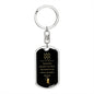 Other People's Drama | Zodiac Dog Tag Keychain