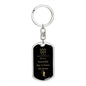 Aquarius Leave Me Alone | Zodiac Dog Tag Keychain