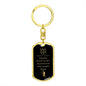 Other People's Drama | Zodiac Dog Tag Keychain