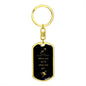 What You Get Sagittarius | Zodiac Dog Tag Keychain