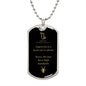Hard to Please Capricorn Zodiac Dog Tag