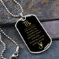 Perfect Storm Scorpio | Zodiac Dog Tag