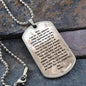 Daily Opportunity Prayer | Inspirational Dog Tag