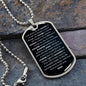 Serenity Prayer | Inspirational Dog Tag
