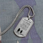 To my Son from Mom | Always Remember Dog Tag