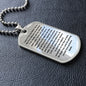 Pillar of Support | Inspirational Dog Tag