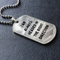 Right Direction | Daily Affirmation Dog Tag