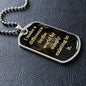 I Make a Difference | Daily Affirmation Dog Tag