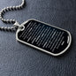 Serenity Prayer | Inspirational Dog Tag