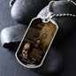 To my Daughter from Dad | Old Lion Dog Tag