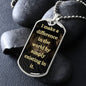 I Make a Difference | Daily Affirmation Dog Tag