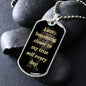 True Self | Daily Affirmation Dog Tag