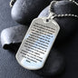 Pillar of Support | Inspirational Dog Tag