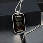 To My Son from Dad | Believe Dog Tag