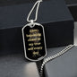 True Self | Daily Affirmation Dog Tag