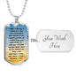 A New Day | Inspirational Dog Tag