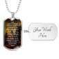 Prayer for Direction | Inspirational Dog Tag