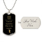 Aquarius Excuse | Zodiac Dog Tag