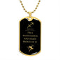 Damn Proud Sagittarius | Zodiac Dog Tag