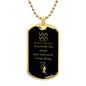 Mean Aquarius | Zodiac Dog Tag