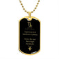 Hard to Please Capricorn Zodiac Dog Tag