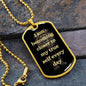 True Self | Daily Affirmation Dog Tag
