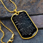 Serenity Prayer | Inspirational Dog Tag